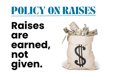 Policy on Raises - dv20